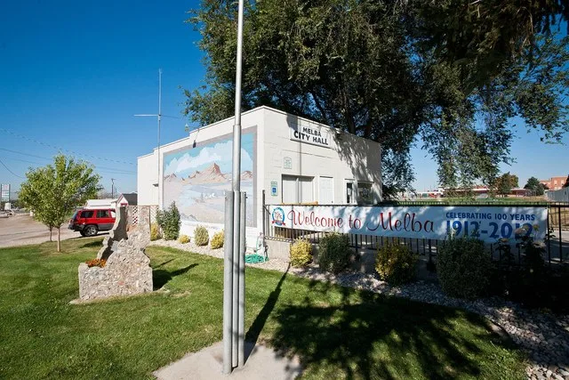Melba City Hall in Melba, Idaho