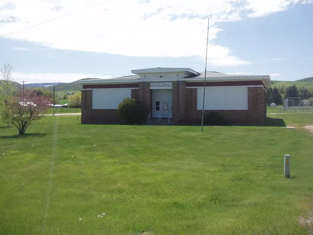The town hall of St. Charles , Idaho , United States .