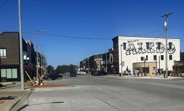Aledo, Illinois.