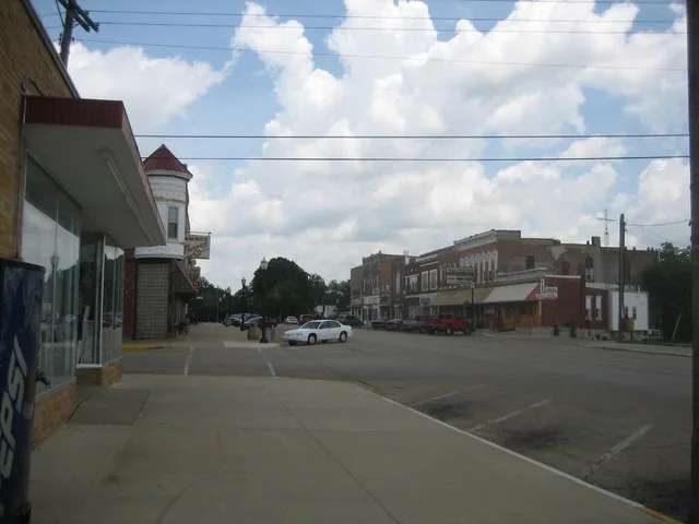Downtown, Amboy, Illinois.