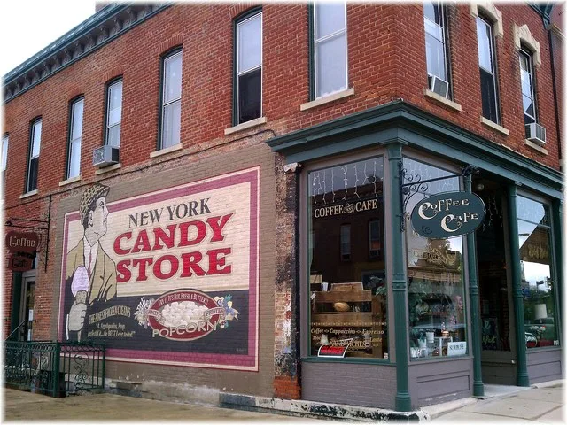 Coffee and Cafe - Belvidere, IL 'City of Murals'