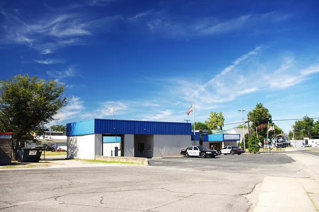 City Hall and police department in Brookport, Illinois, United States.