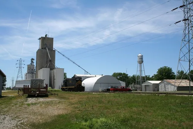 Cisco Illinois Water Tower and Grain Elevator
