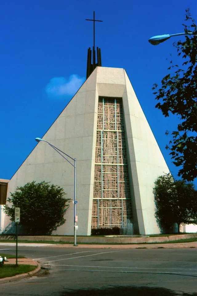 Chicago vicinity, Elmwood Park, Saint Celestine Catholic Parish - summer 1981