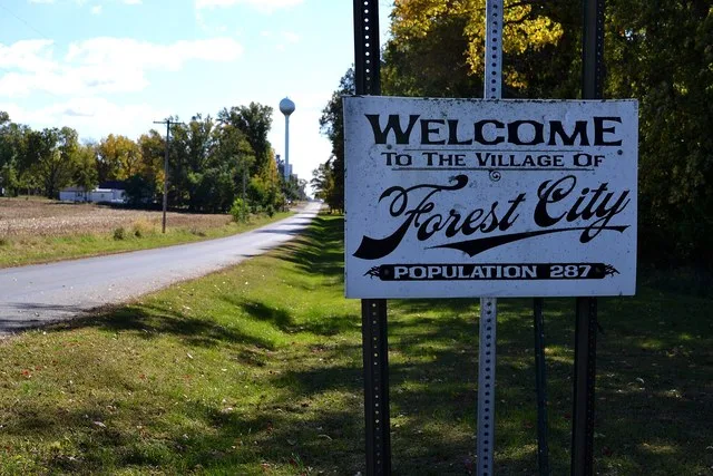Forest City sign 20231020 0422