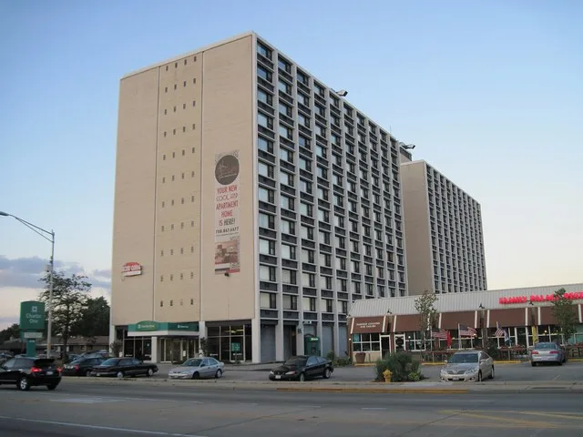 The Mont Clare in Harwood Heights, Illinois.