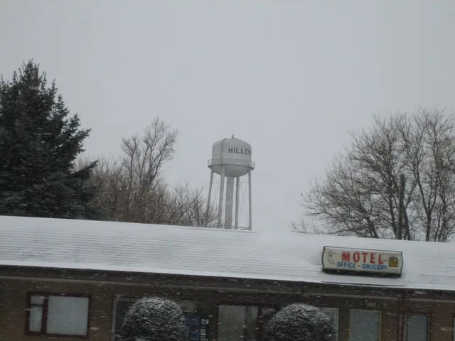 Hillcrest, Illinois. Random view, water tower.