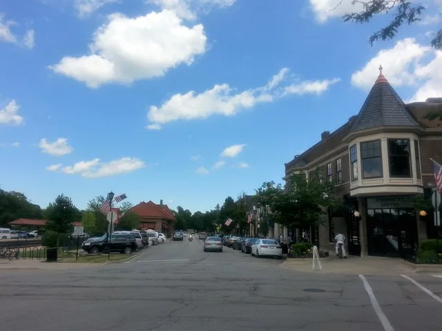 Downtown Hinsdale, Illinois