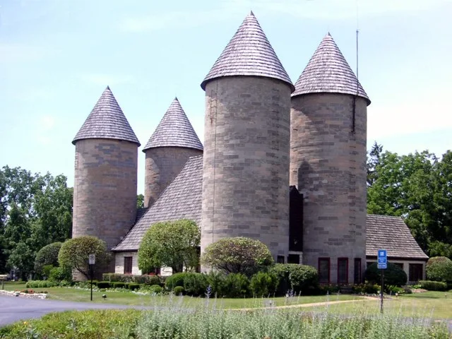 Village Hall (Four Silos) in Inverness, IL