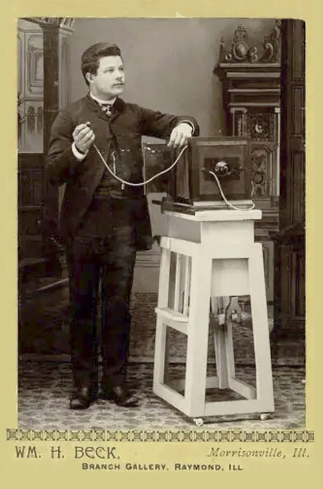 Photographer's Self-portrait -- about 1895