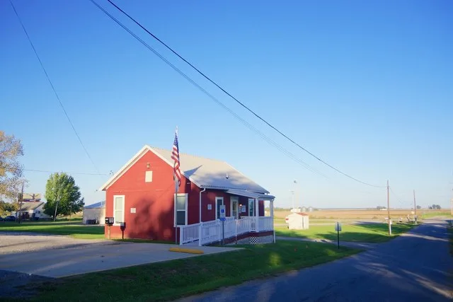 Village Hall in Muddy, Illinois, United States.