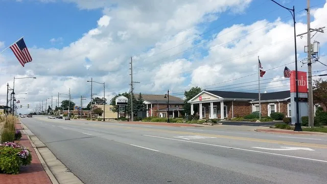 Cicero Avenue in Oak Forest, Illinois