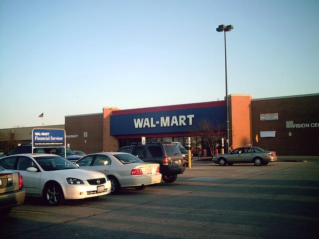 An original Walmart in Orland Hills, Illinois.