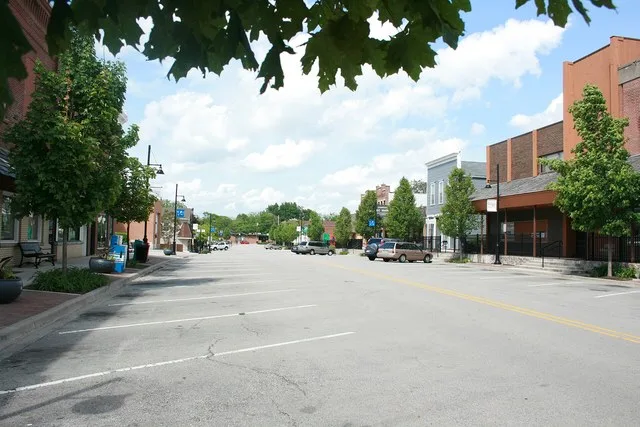 Oswego, Illinois - downtown business district