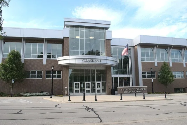 Palatine Village Hall in Palatine, Illinois