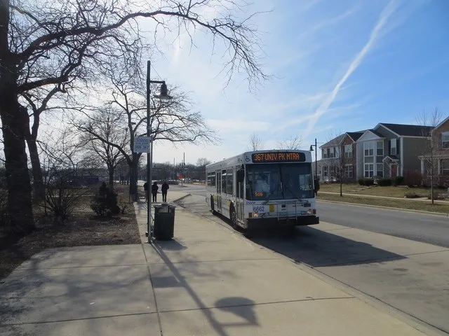 20130403 16 Pace bus, Park Forest