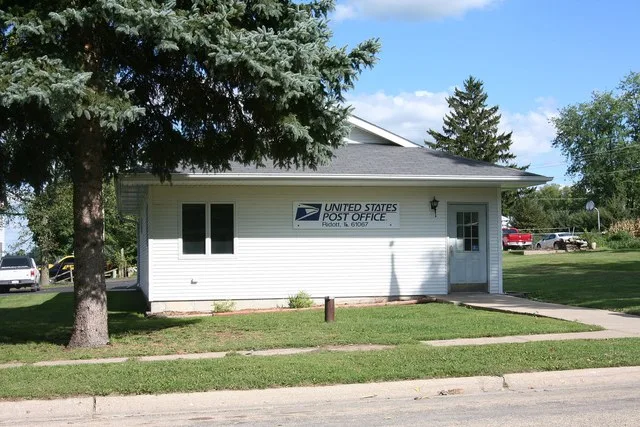 Post Office in Ridott, Stephenson County, Illinois, USA.