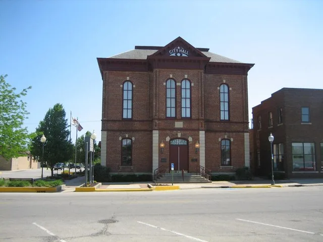 Sandwich City Hall & Opera House, Sandwich, Illinois. National Register of Historic Places.