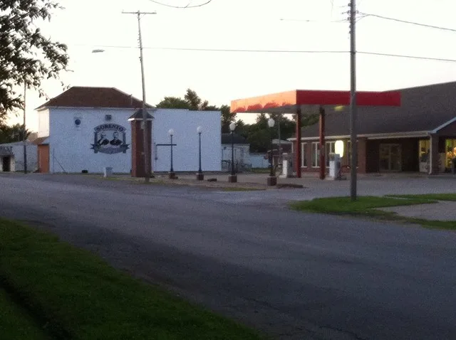 Sorento, IL in the evening.