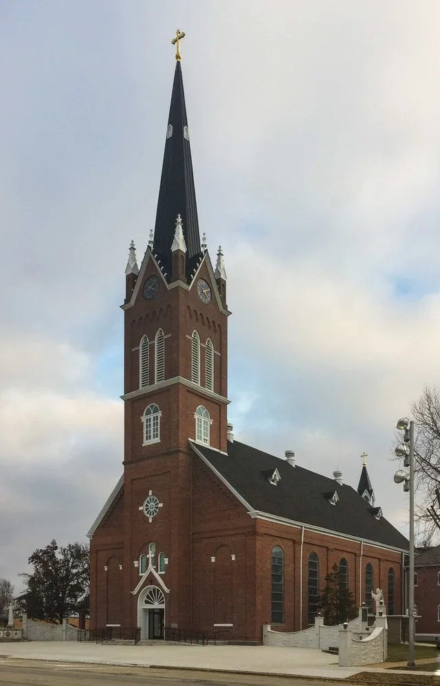 St Francis Catholic Church in Teutopolis .