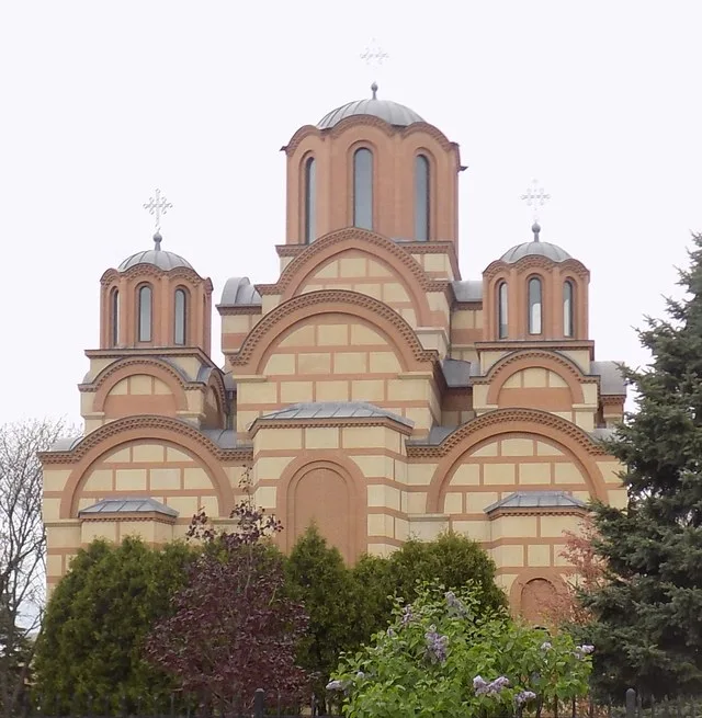 Nova Gračanica Monastery in Third Lake, Illinois.