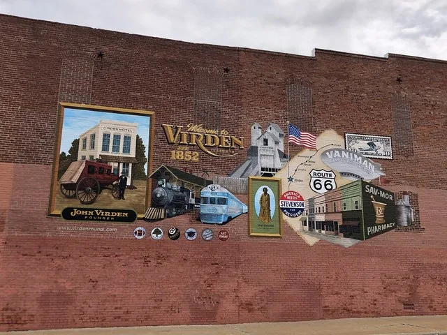Route 66 Mural (Virden, Illinois)