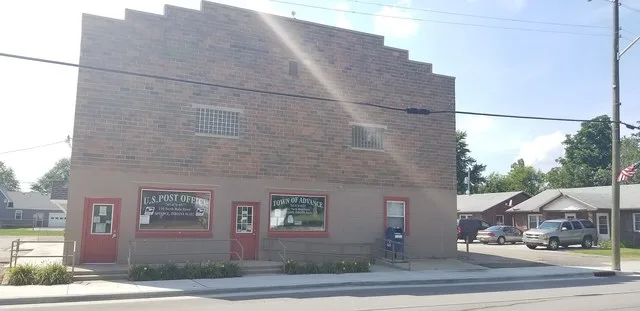 Advance, Indiana Post office and Municipal offices