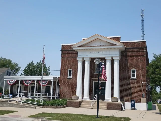 The Beech Grove City Hall in Beech Grove.