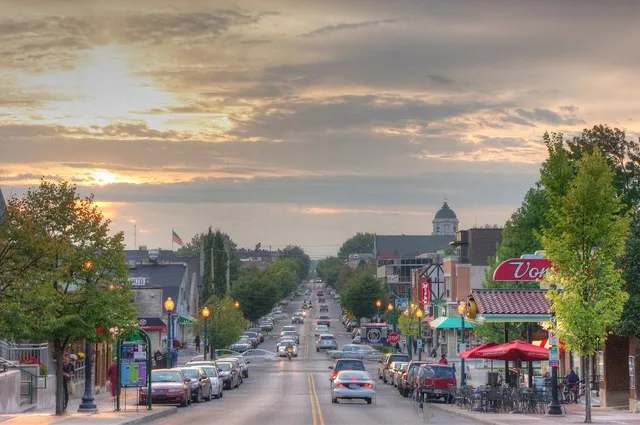 Kirkwood Ave. in Bloomington, IN. http://art.alahay.org