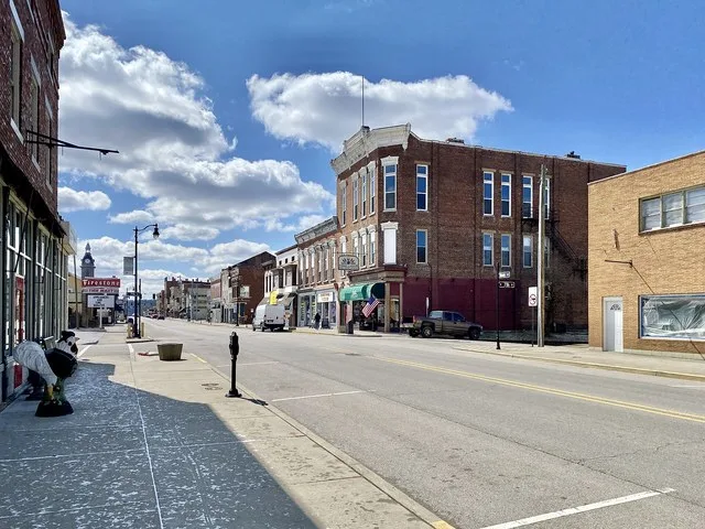Main Street, Brookville, Indiana.
