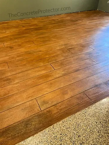 Rustic Concrete Wood- Showroom Floors LLC- Corydon, IN