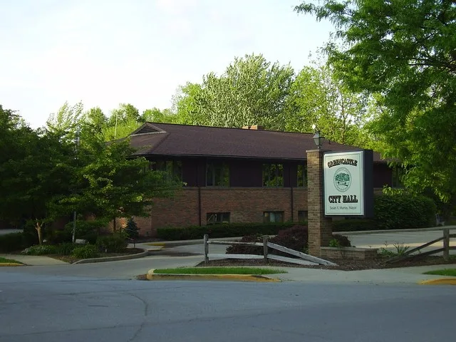 City hall of Greencastle, Indiana