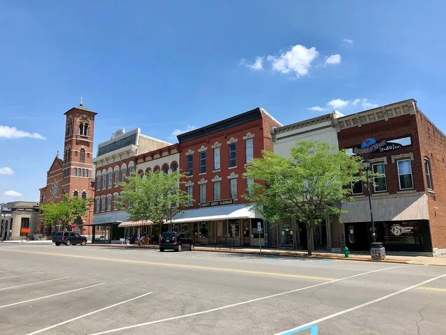 Franklin Street, Greensburg, IN This is an image of a place or building that is listed on the National Register of Historic Places in the United States of America . Its reference...