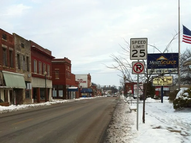 USA - Indiana - Greene County - Jasonville: mainstreet