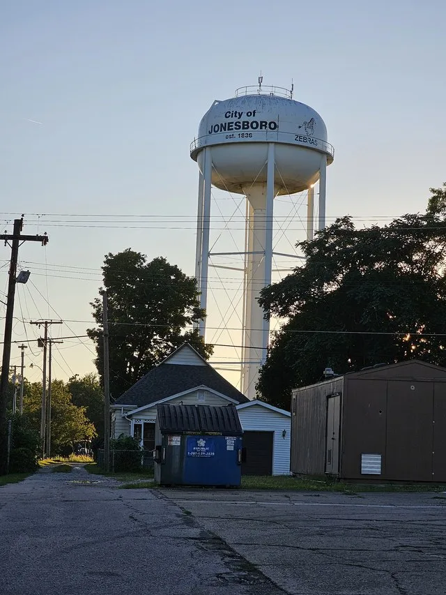 Water tower in the City of Jonesboro