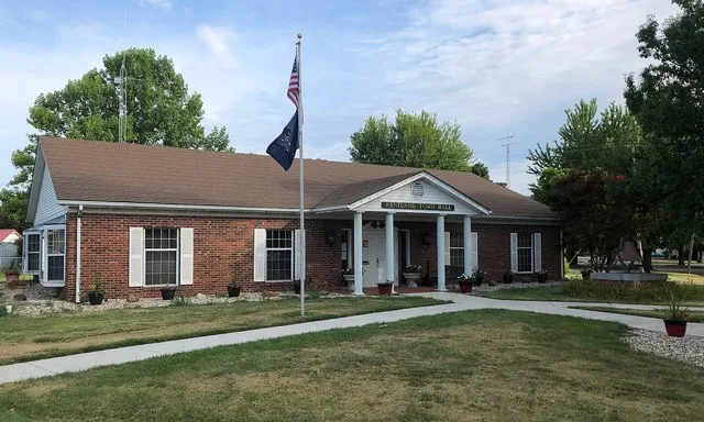 The town hall of Kentland, Indiana .
