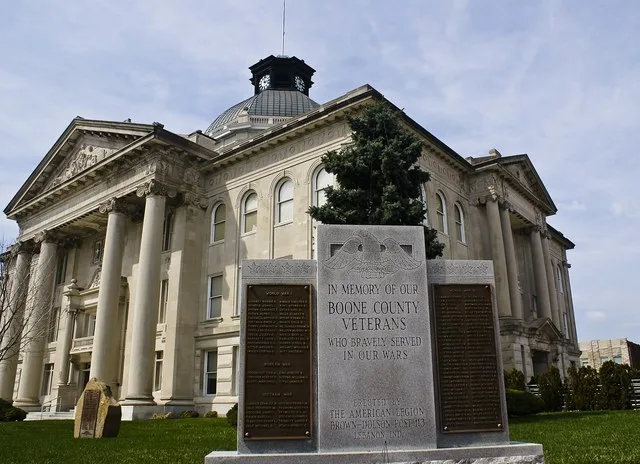 Boone County Courthouse in Lebanon, Indiana, United States