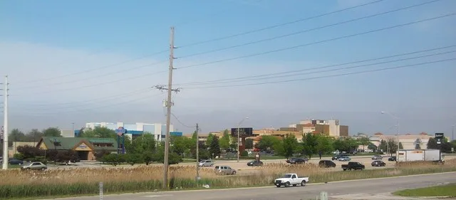 Merrillville Skyline looking northeast toward US Route 30