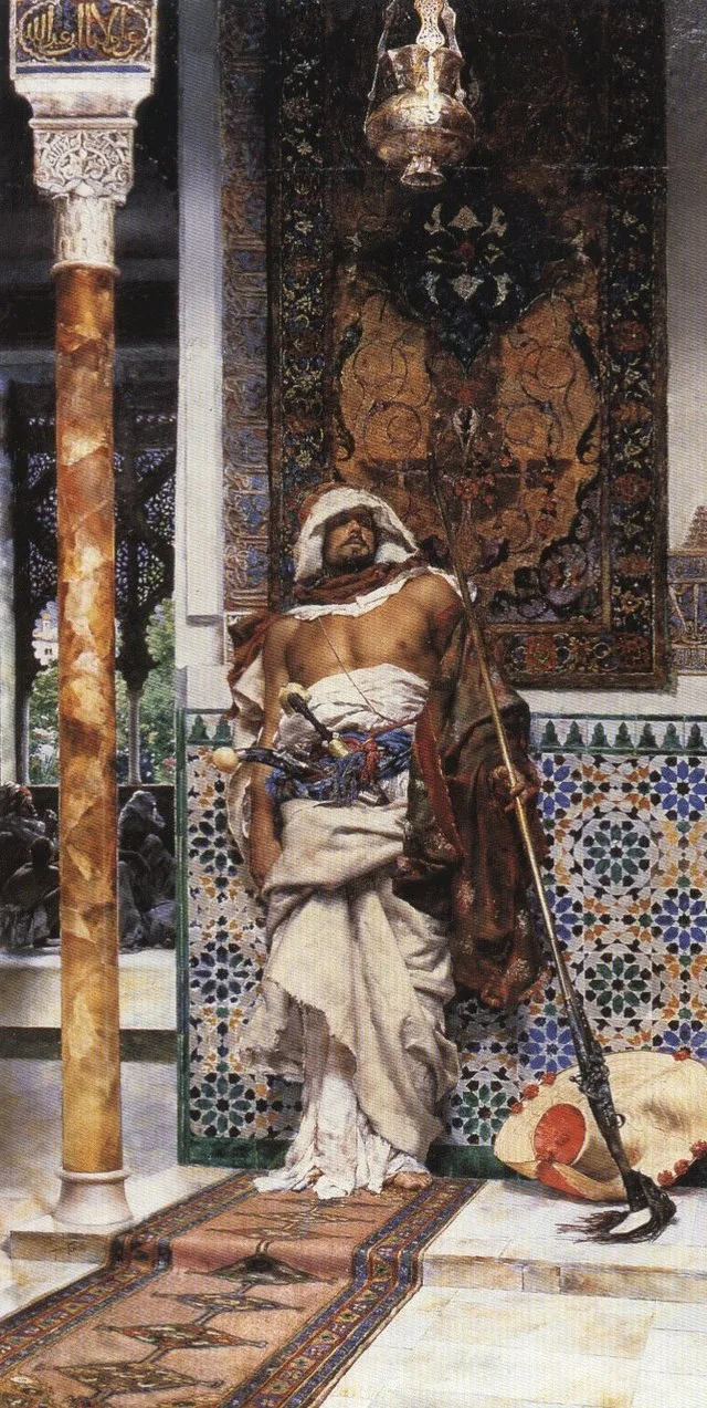 Arab Sentinel by Antonio Fabres .