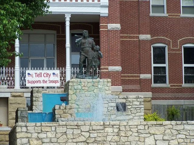 The town hall of Tell City, IN.