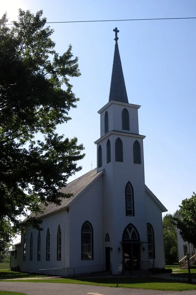 Sacred Heart Church (Wanatah, Indiana) - exterior