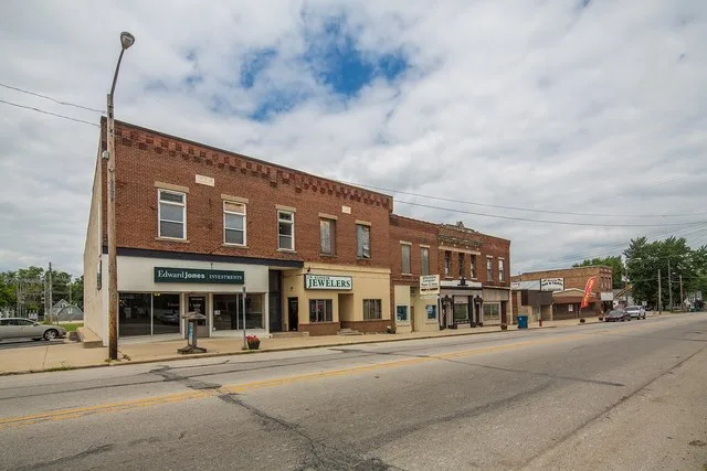 North Main Street, Wolcottville, Indiana