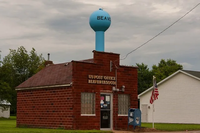 The Beaver, Iowa Post Office.