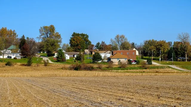 View from the South.