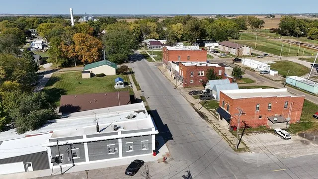 Merrill Street in Bussey, Iowa