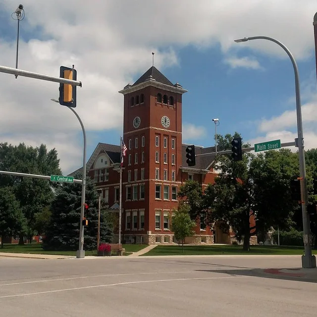 Wright County Courthouse in Clarion, Iowa