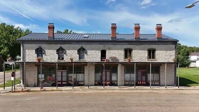 An old buggy factory in Farmington, Iowa