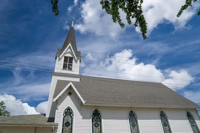 Church in Fenton Iowa