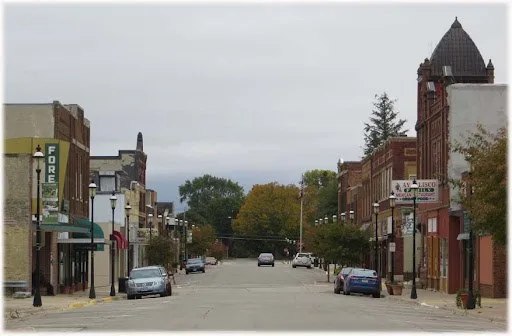 Downtown Forest City Iowa