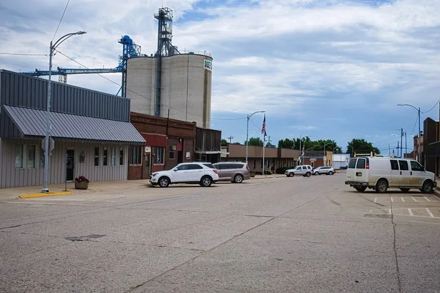 North Idaho Street in Glidden, IA.